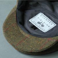 Wool Tweed Flat Cap