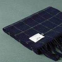 Lambswool Check Scarf